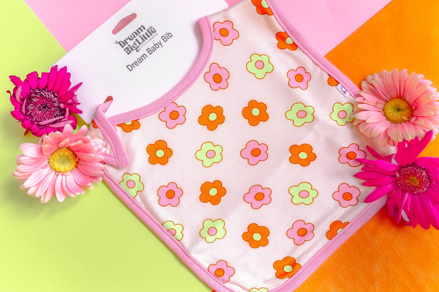 FEELIN' FLOWERFUL DREAM BABY BIB