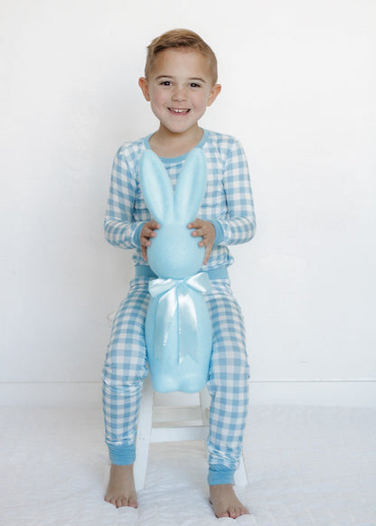 SKY BLUE GINGHAM DREAM SET