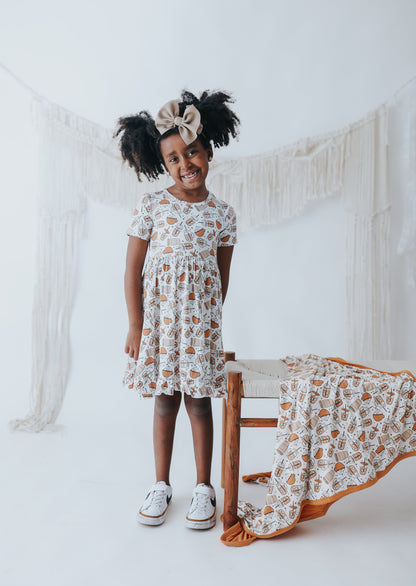 RISE AND GRIND DREAM RUFFLE DRESS