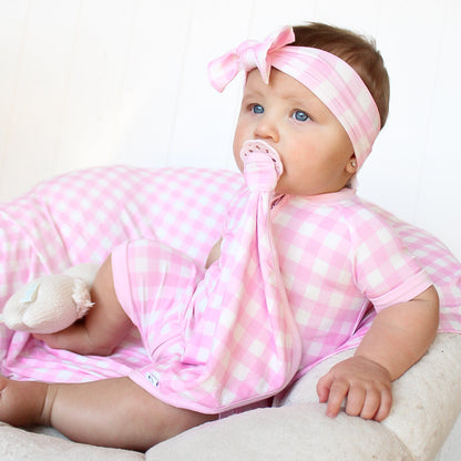 TAFFY PINK GINGHAM DREAM LOVEY