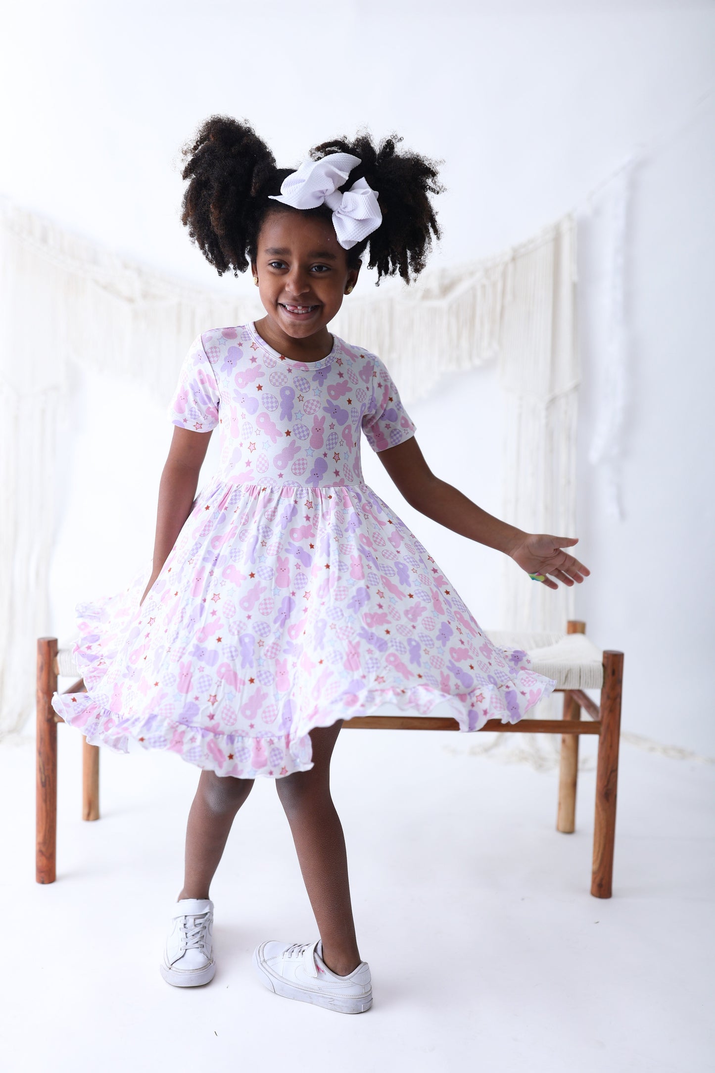 COTTON TAIL CUTIE DREAM RUFFLE DRESS