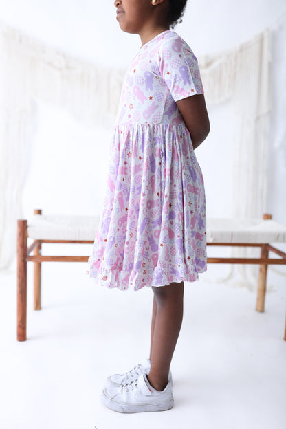 COTTON TAIL CUTIE DREAM RUFFLE DRESS