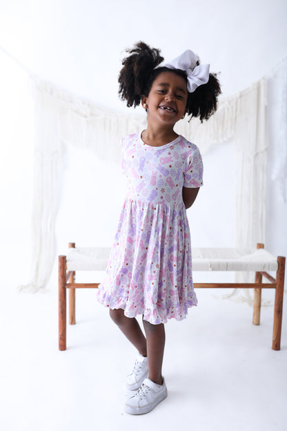 COTTON TAIL CUTIE DREAM RUFFLE DRESS