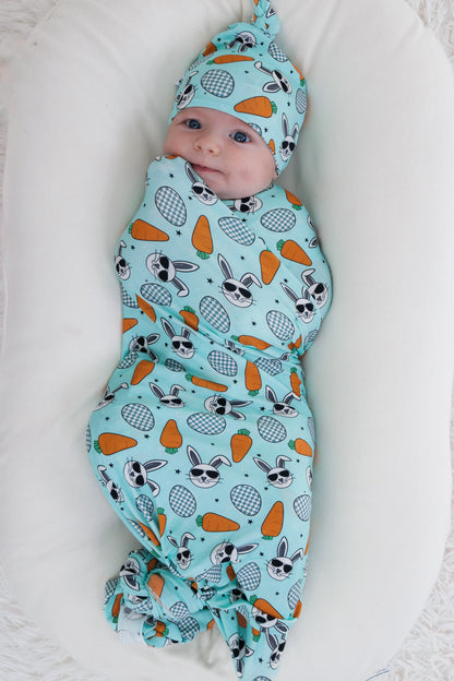 RAD RABBIT DREAM SWADDLE & BEANIE