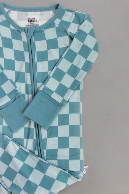 STORMY CHECKERS DREAM ROMPER