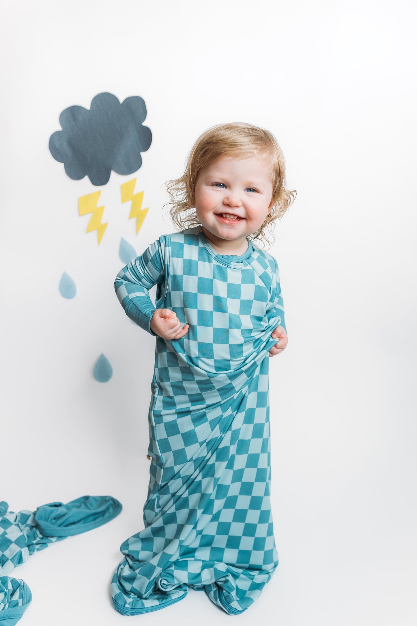 STORMY CHECKERS DREAM SLEEP SACK