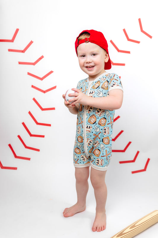 BASEBALL SMILEY DREAM SHORTIE