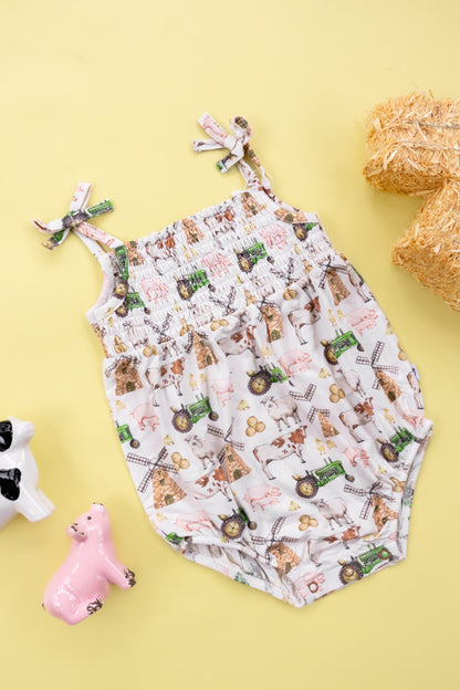 FARM LOVIN' DREAM BUBBLE ROMPER