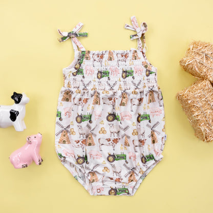 FARM LOVIN' DREAM BUBBLE ROMPER