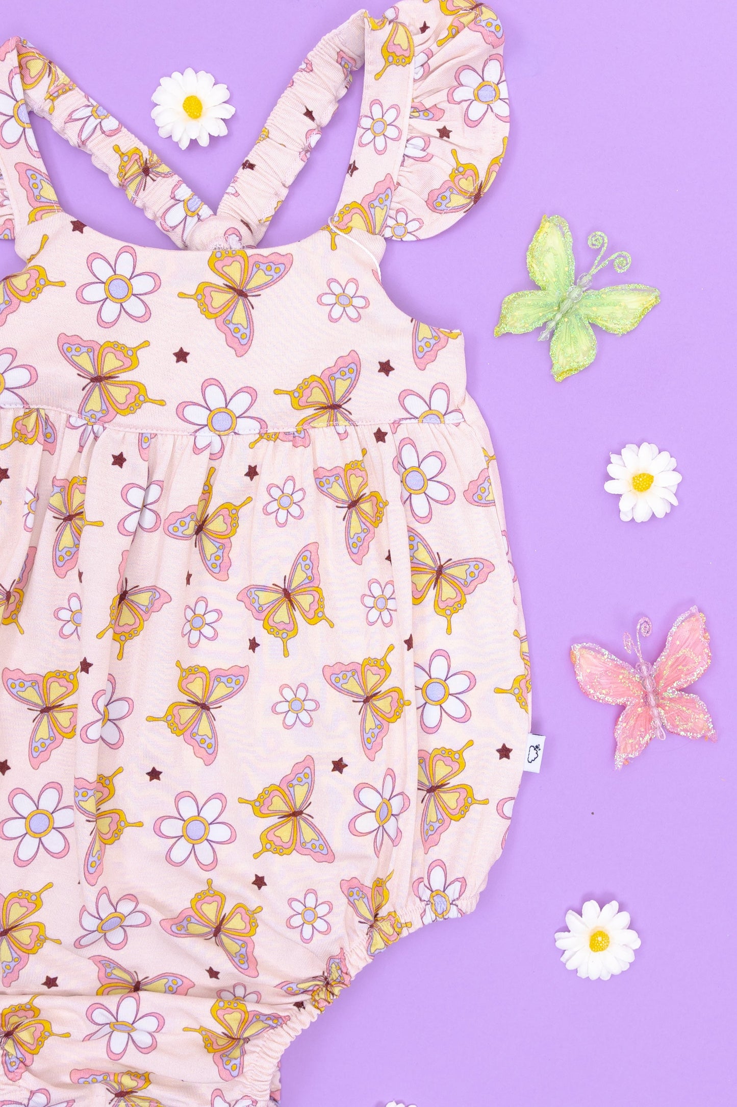 BLOSSOMIN' BUTTERFLY DREAM BUBBLE ROMPER