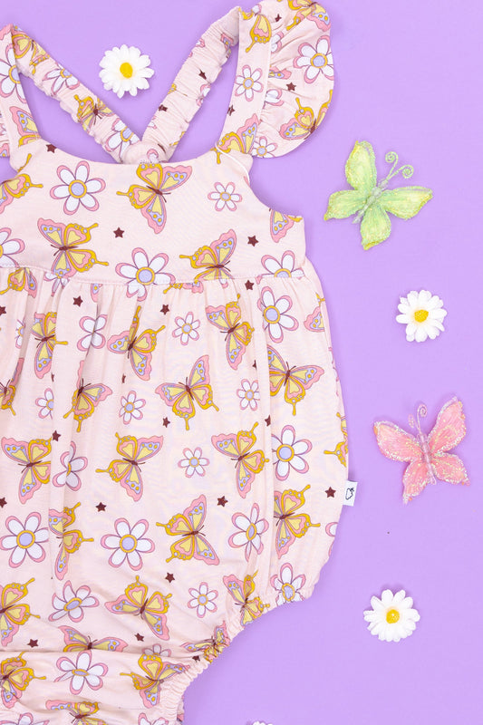 BLOSSOMIN' BUTTERFLY DREAM BUBBLE ROMPER