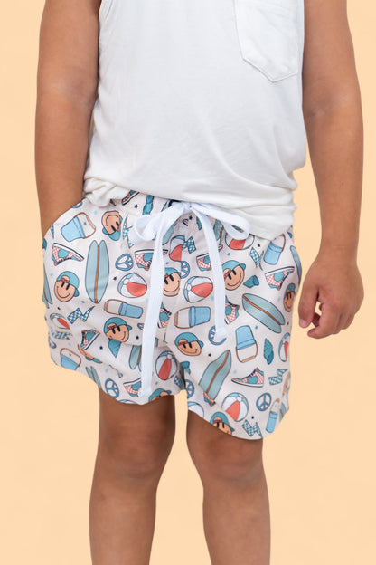 EXCLUSIVE COASTAL CRUISIN' DREAM SWIM TRUNKS