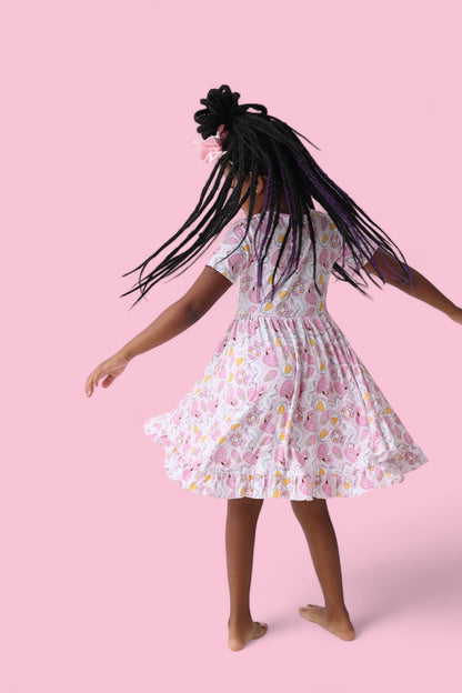 EXCLUSIVE GIRLS JUST WANNA HAVE SUN DREAM RUFFLE DRESS