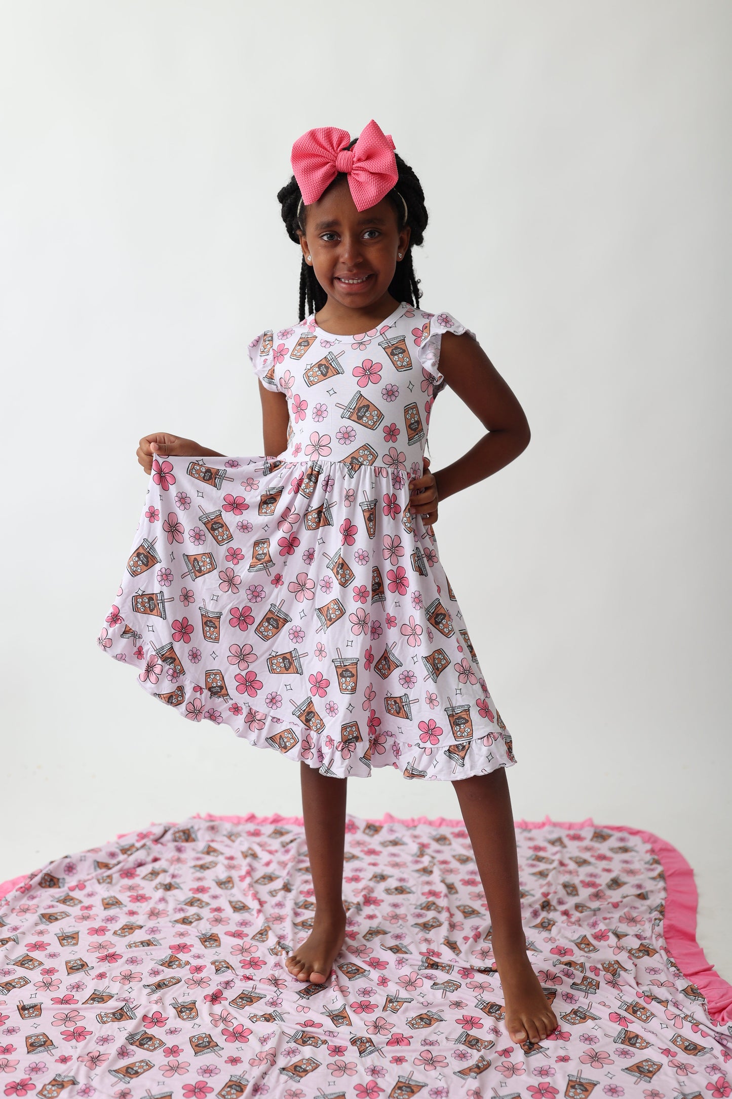 EXCLUSIVE A CUP OF DREAMS DREAM RUFFLE DRESS