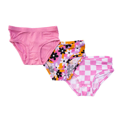 GROOVY CHECKERS DREAM GIRL'S BRIEF SET