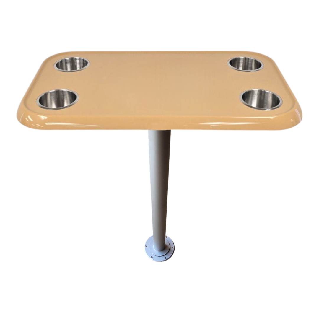 Boat Table Set - 6" Floor Plate System (6 colors)