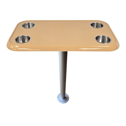 Boat Table Set - 6" Floor Plate System (6 colors)