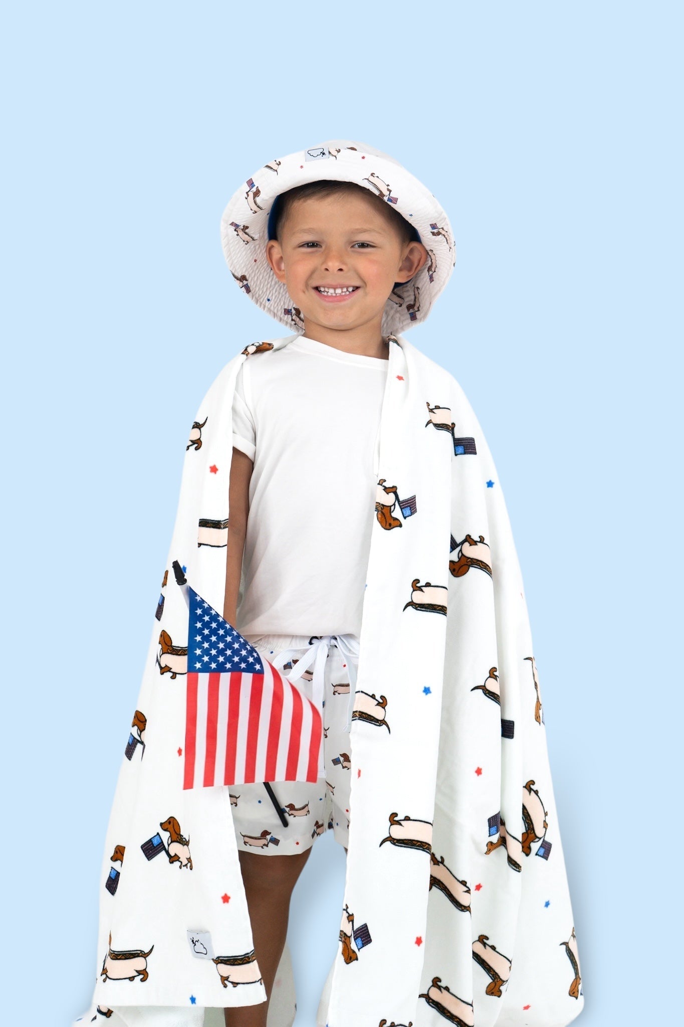 PRESTON'S AMERICAN PUPS DREAM TOWEL