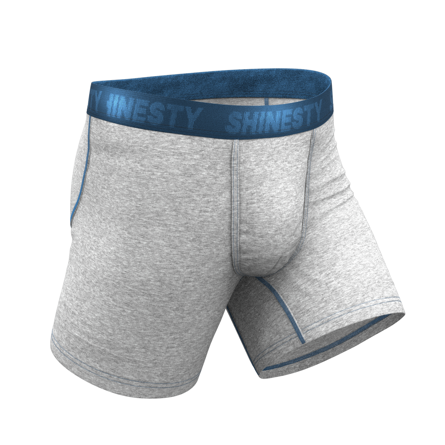 The Physical Education | Heather Grey and Blue Ball Hammock® Pouch Underwear