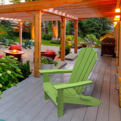 Heritage Folding Adirondack Chair by ResinTEAK