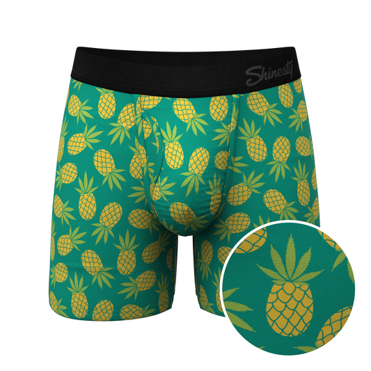 The Pineapple Express | Pineapple Ball Hammock® Pouch Underwear With Fly