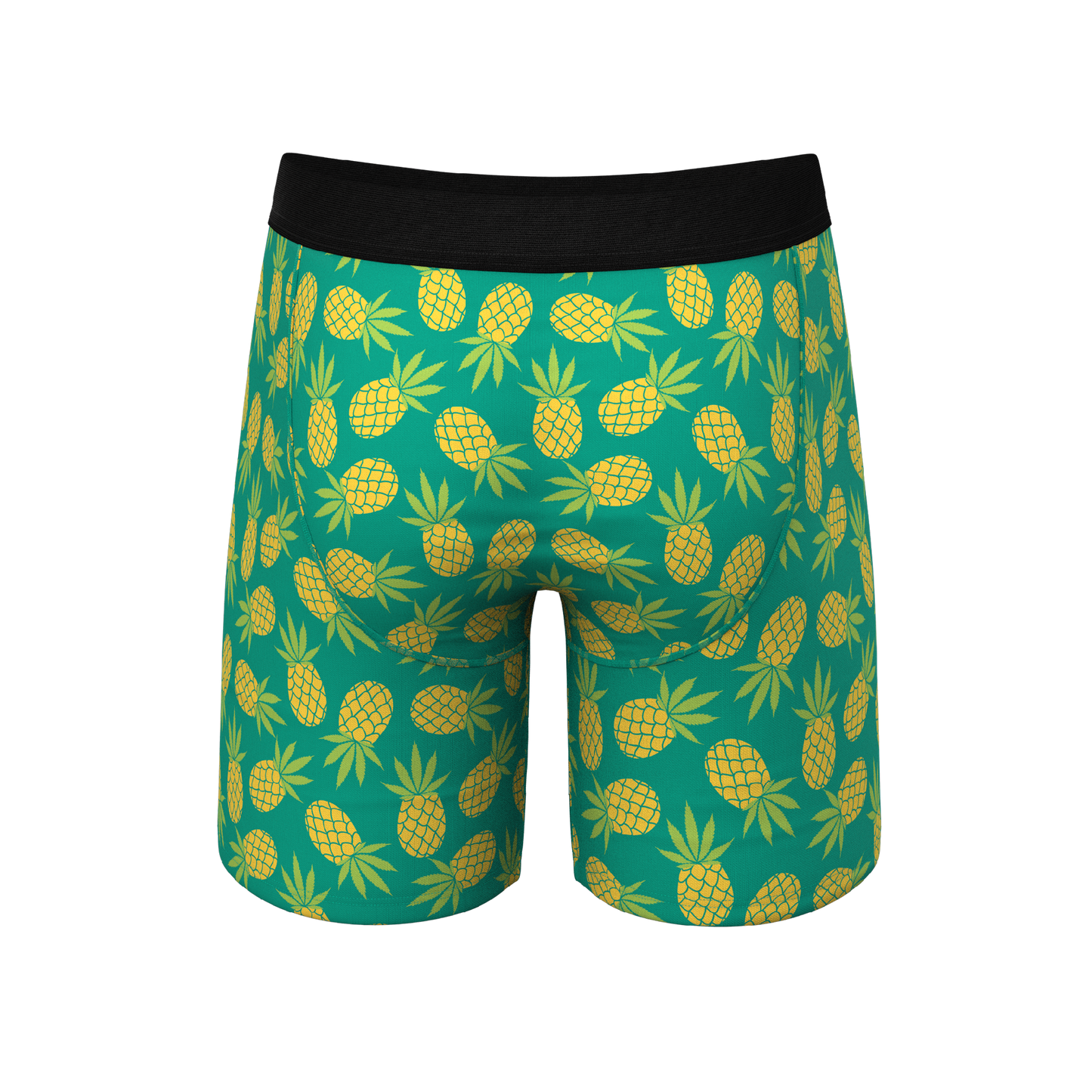 The Pineapple Express | Pineapple Long Leg Ball Hammock® Pouch Underwear With Fly