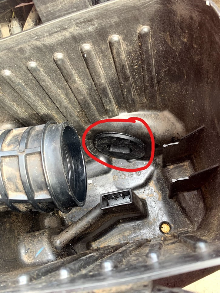 Honda AirBox Resonator Delete Plug