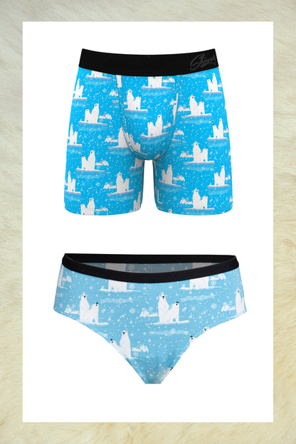 The Polar Plunge | Polar Bear Ball Hammock® Boxer and Cheeky Underwear Pack