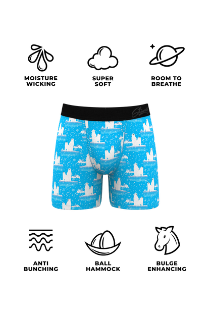 The Polar Plunge | Polar Bear Ball Hammock® Boxer and Cheeky Underwear Pack