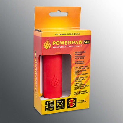 POWERPAW 501 IP67 Waterproof Rechargeable Electric Hand Warmer