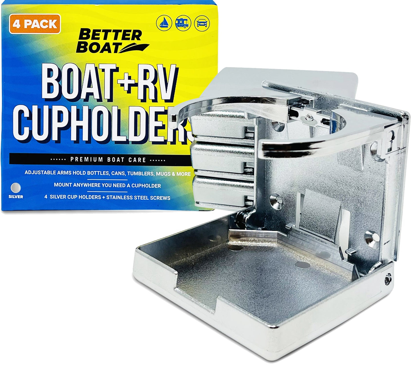 Folding Boat Cup Holder 4PCs