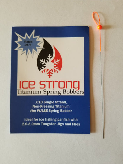 The Pulse Ice Strong Titanium Spring Bobber