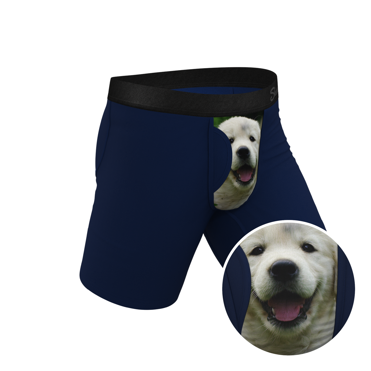 The Puppy Love | Puppy Long Leg Ball Hammock® Pouch Underwear With Fly