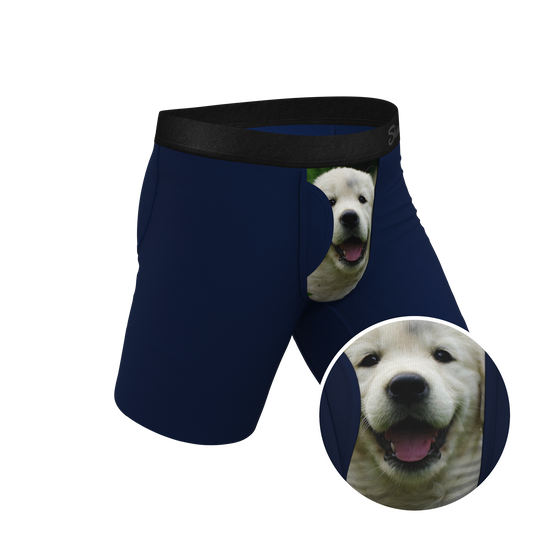 The Puppy Love | Puppy Long Leg Ball Hammock® Pouch Underwear With Fly