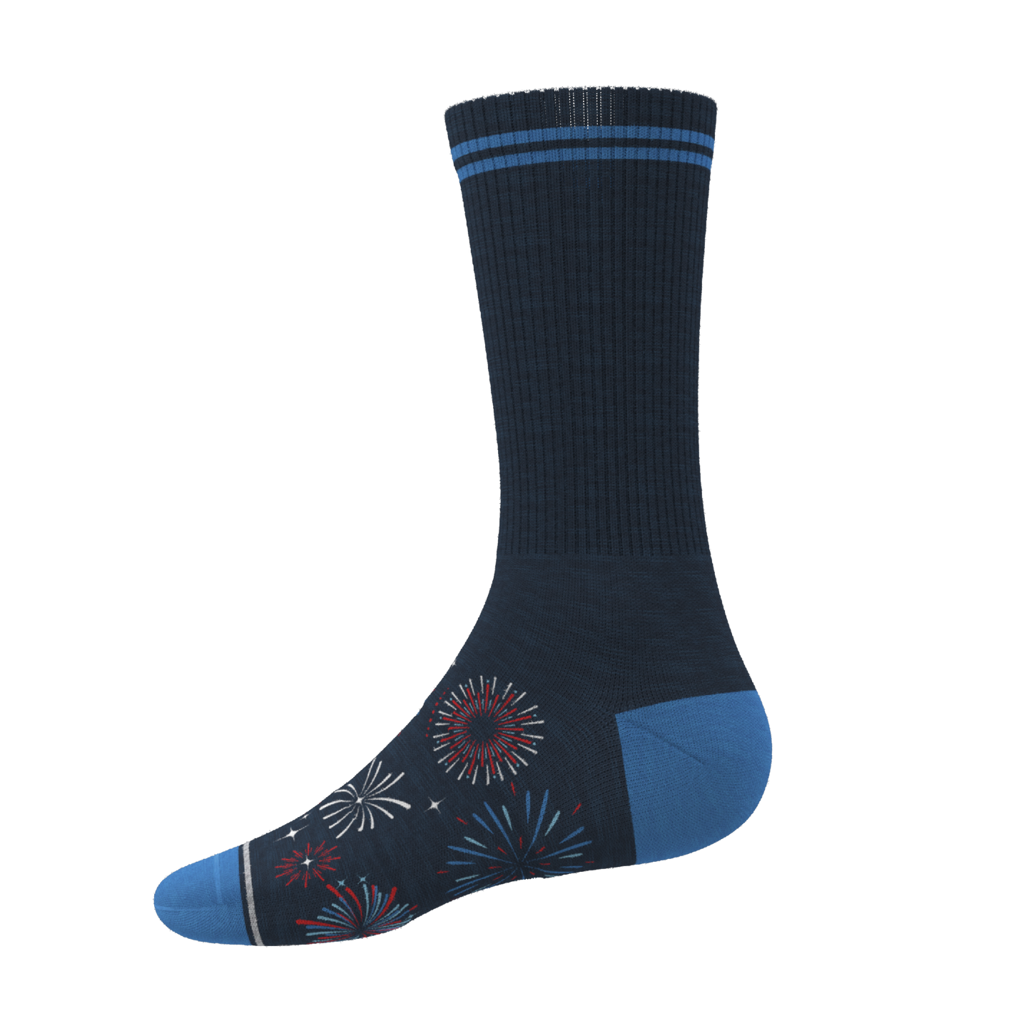 The Pyrotecnips | Naughty Fireworks Heel Hammock™ Crew Socks