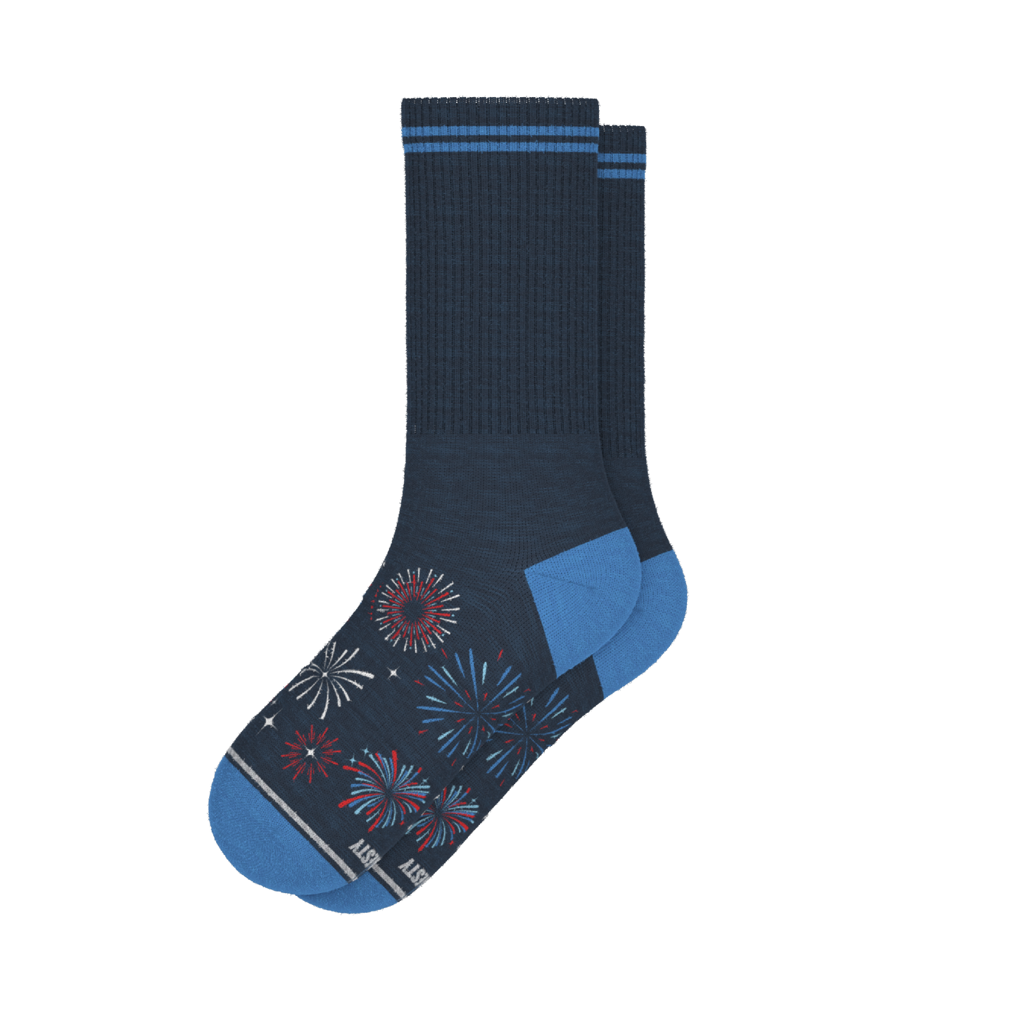 The Pyrotecnips | Naughty Fireworks Heel Hammock™ Crew Socks