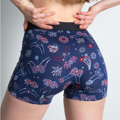 The Pyrotecnips | Naughty Fireworks Women’s Boxers