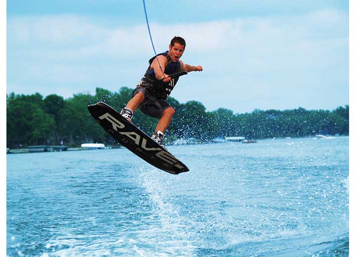 RAVE Sports Lyric Blue Wakeboard with Boots