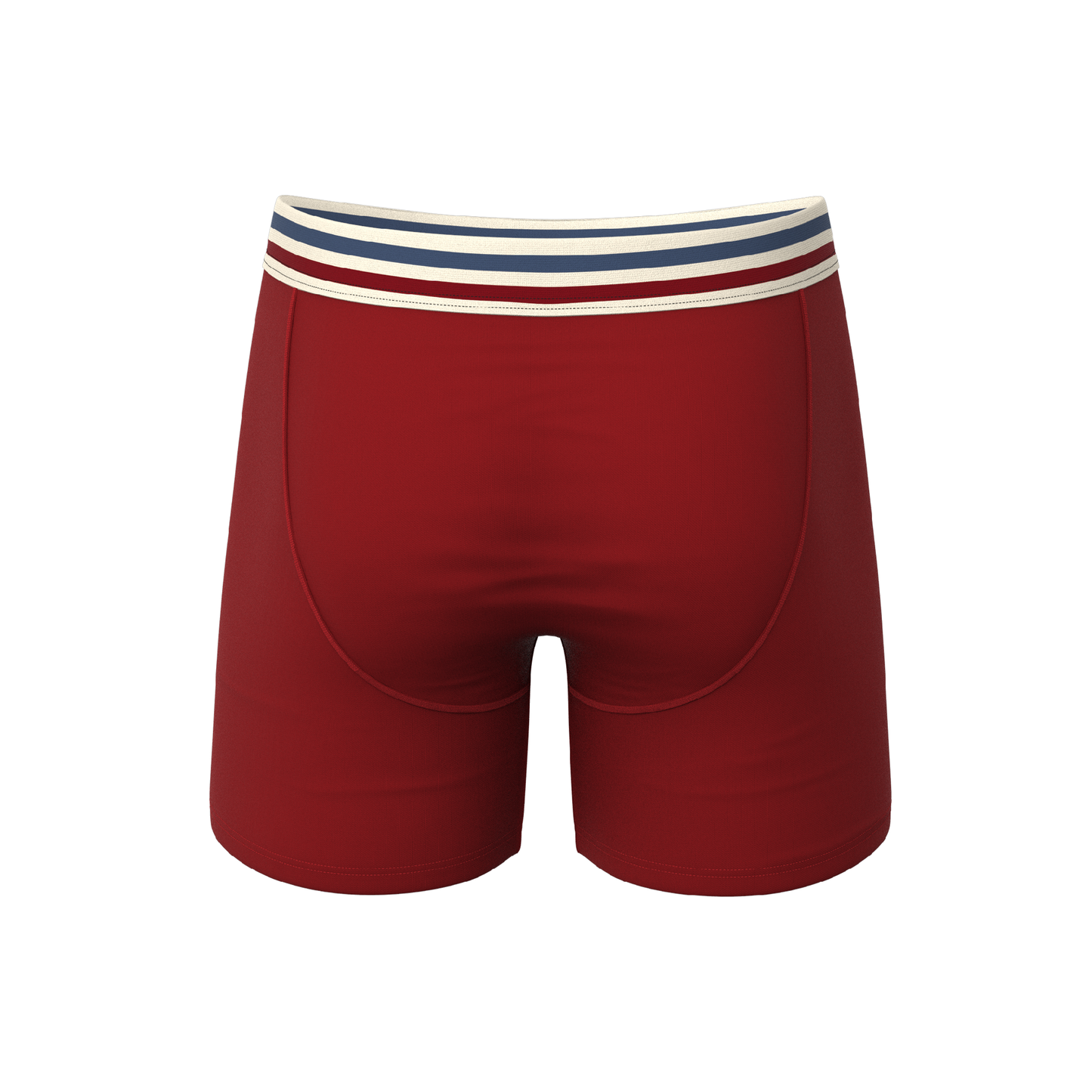 The Ready or Not | Bright Red Retro Ball Hammock® Pouch Underwear With Fly