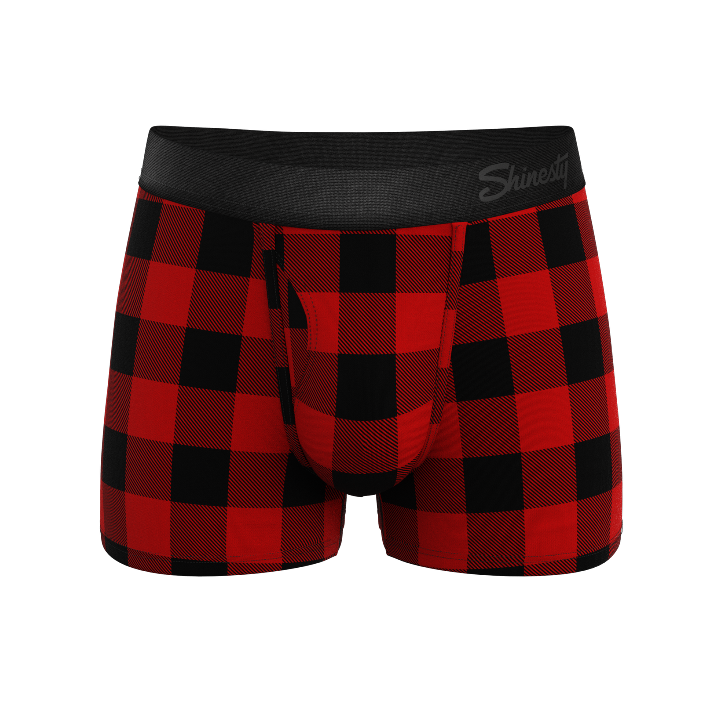 The Red & Black Lumberjack | Buffalo Check Ball Hammock® Pouch Trunks Underwear