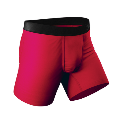 The Red Velvet | Dark Red Ball Hammock® Pouch Underwear