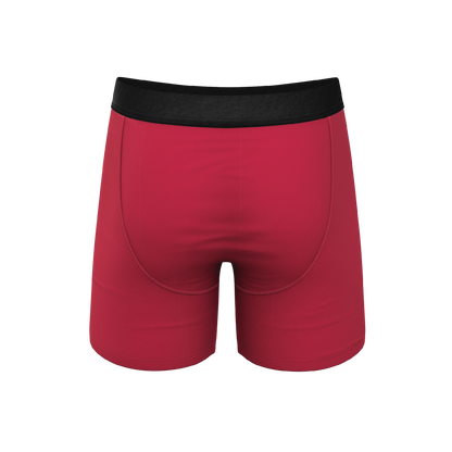 The Red Velvet | Dark Red Ball Hammock® Pouch Underwear