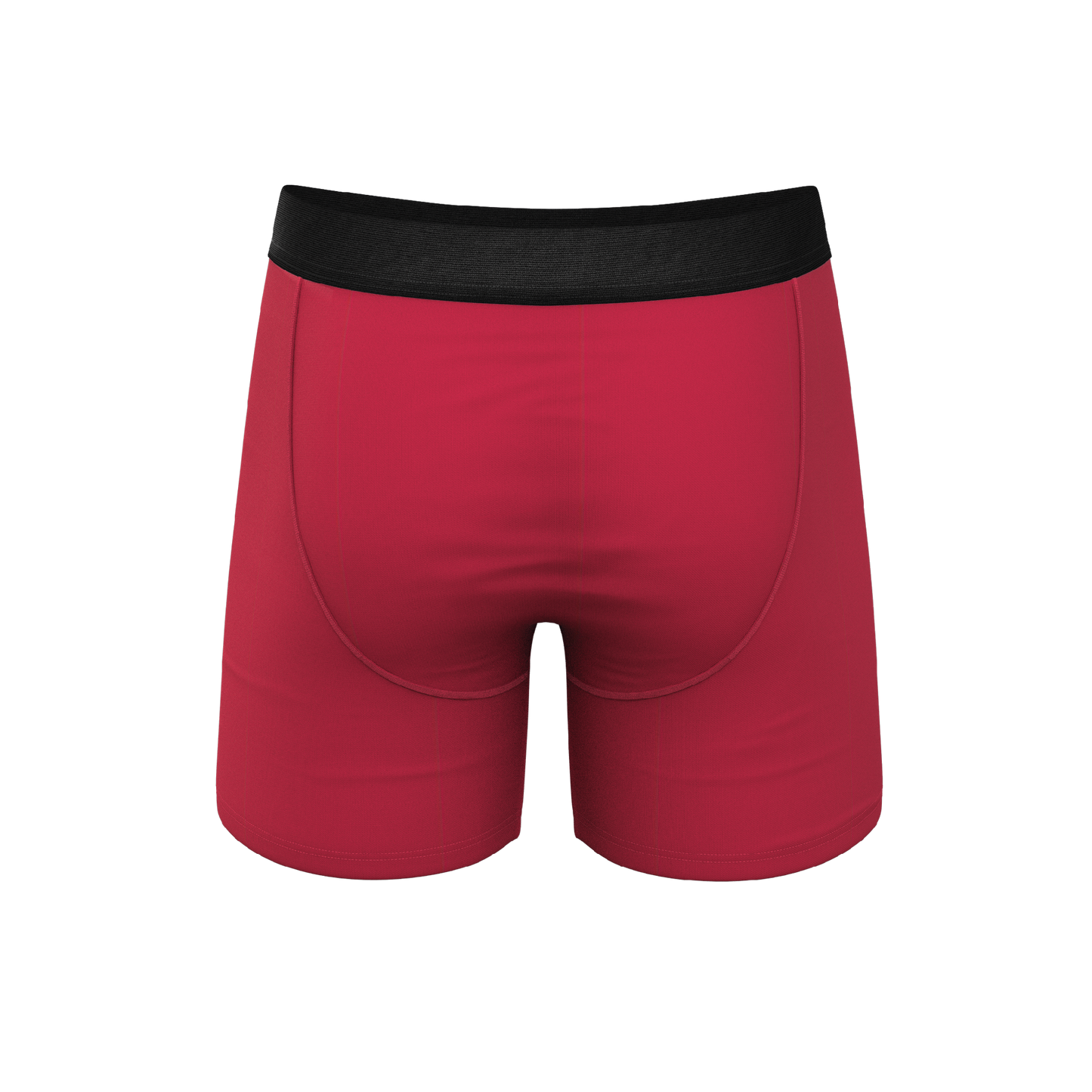 The Red Velvet | Dark Red Ball Hammock® Pouch Underwear With Fly