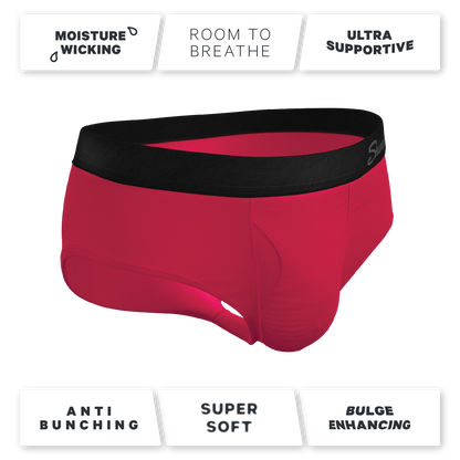 The Red Velvet | Dark Red Ball Hammock® Pouch Underwear Briefs