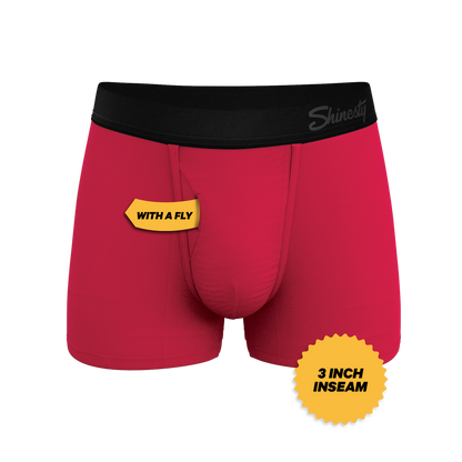 The Red Velvet | Dark Red Ball Hammock® Pouch Trunks Underwear