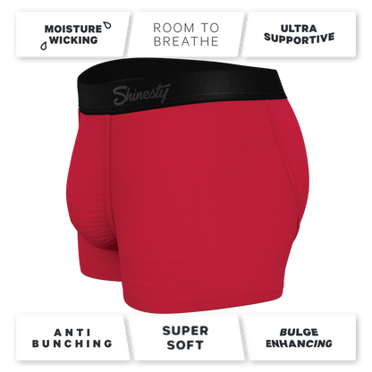 The Red Velvet | Dark Red Ball Hammock® Pouch Trunks Underwear