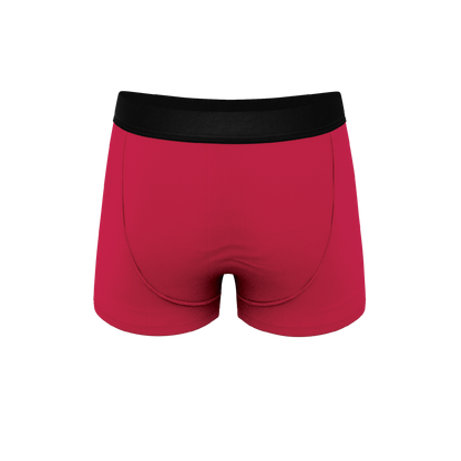 The Red Velvet | Dark Red Ball Hammock® Pouch Trunks Underwear