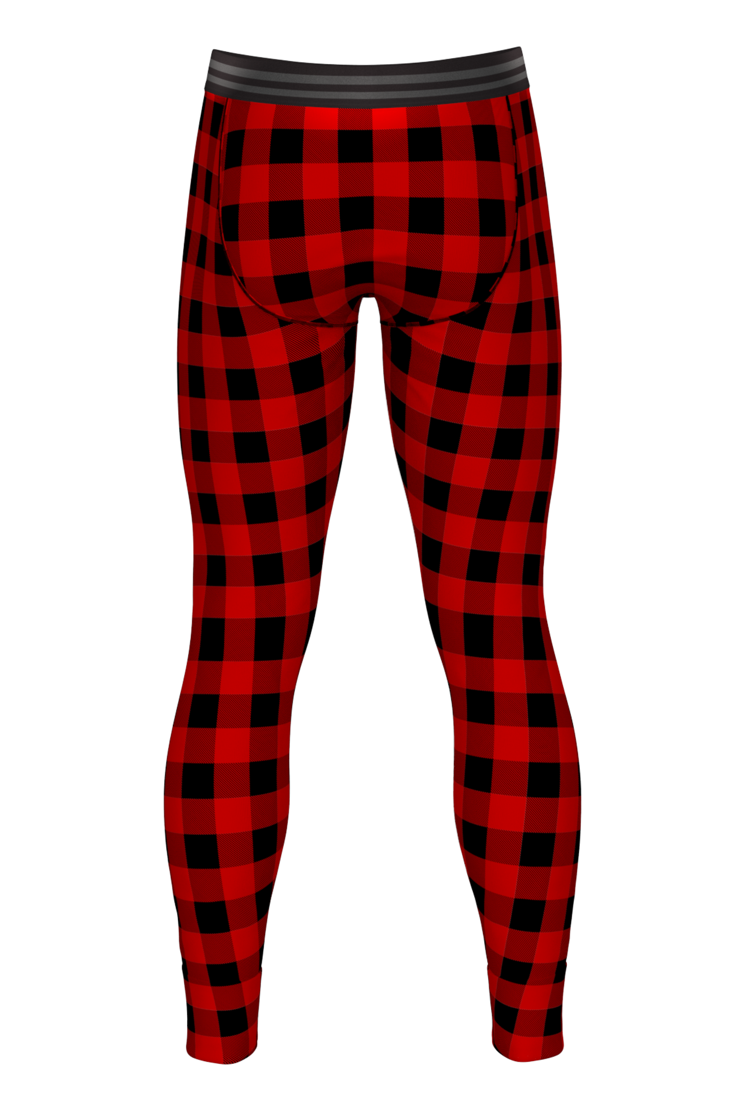 The Red & Black Lumberjack | Buffalo Check Ball Hammock® Long Johns