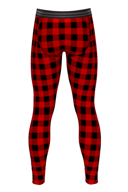 The Red & Black Lumberjack | Buffalo Check Ball Hammock® Long Johns