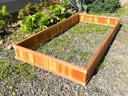 Redwood Planter Beds